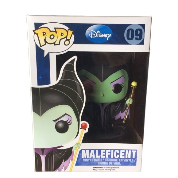 🎉2 x HP🎉 Disney - Funko Maleficent #09 POP! - Picture 4 of 14